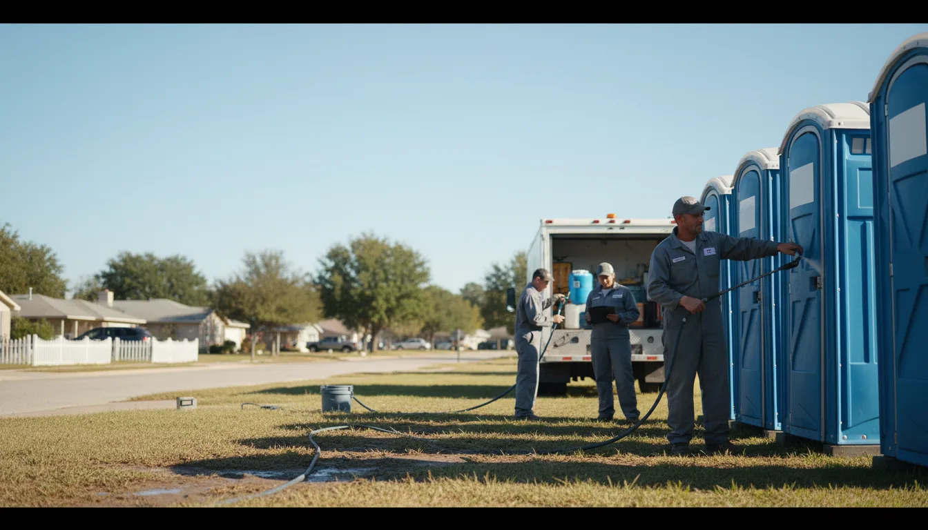 Long-Term Portable Toilet Rental in Markle, IN near me